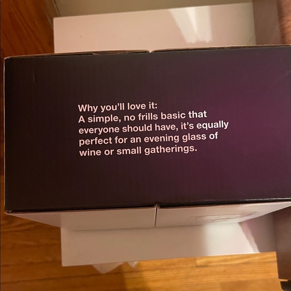 Set of Brand New 4 Clear Fluted Rocks Glasses - Picture 4 of 4